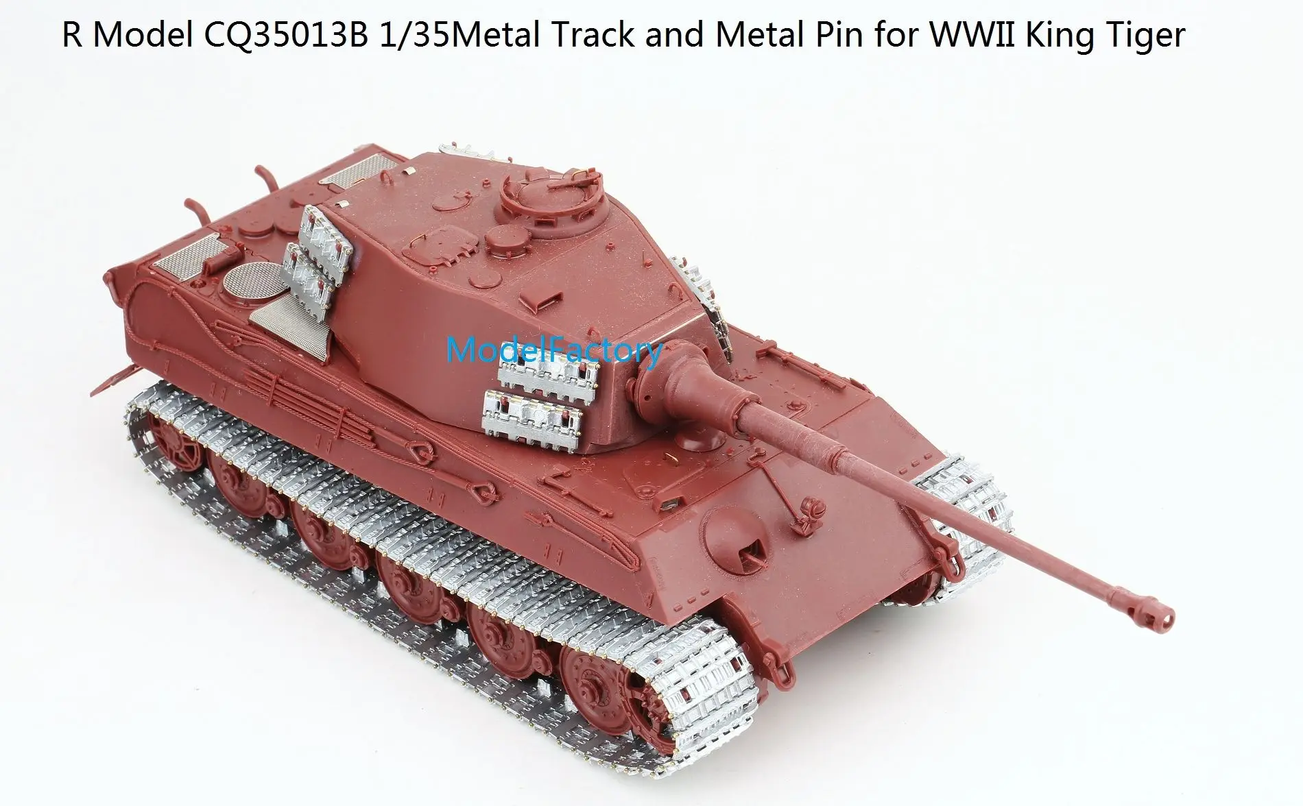 R модель CQ35013B 1/35 металлический трек и штифт для второй мировой войны King Tiger |