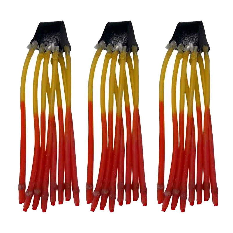 

Powerful 17cm Shoot Elastic Card Ball Rubber Band 2050 Hunting Slingshot Accessories Outdoor Game Pull Belt Fast Rebound