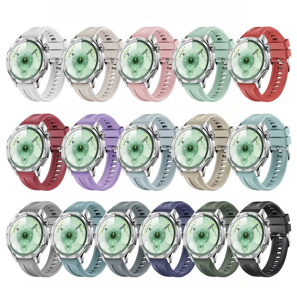 Premium 22mm Soft Silicone Adjustable Wristband - Unisex Wearable Accessory