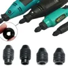 0.3-3.4mm Multi Three-Jaw Chuck M7 M8x0.75 Drill Chuck 14MM Diameter Keyless Quick Change Universal Chuck For Dremel Rotary Tool 6