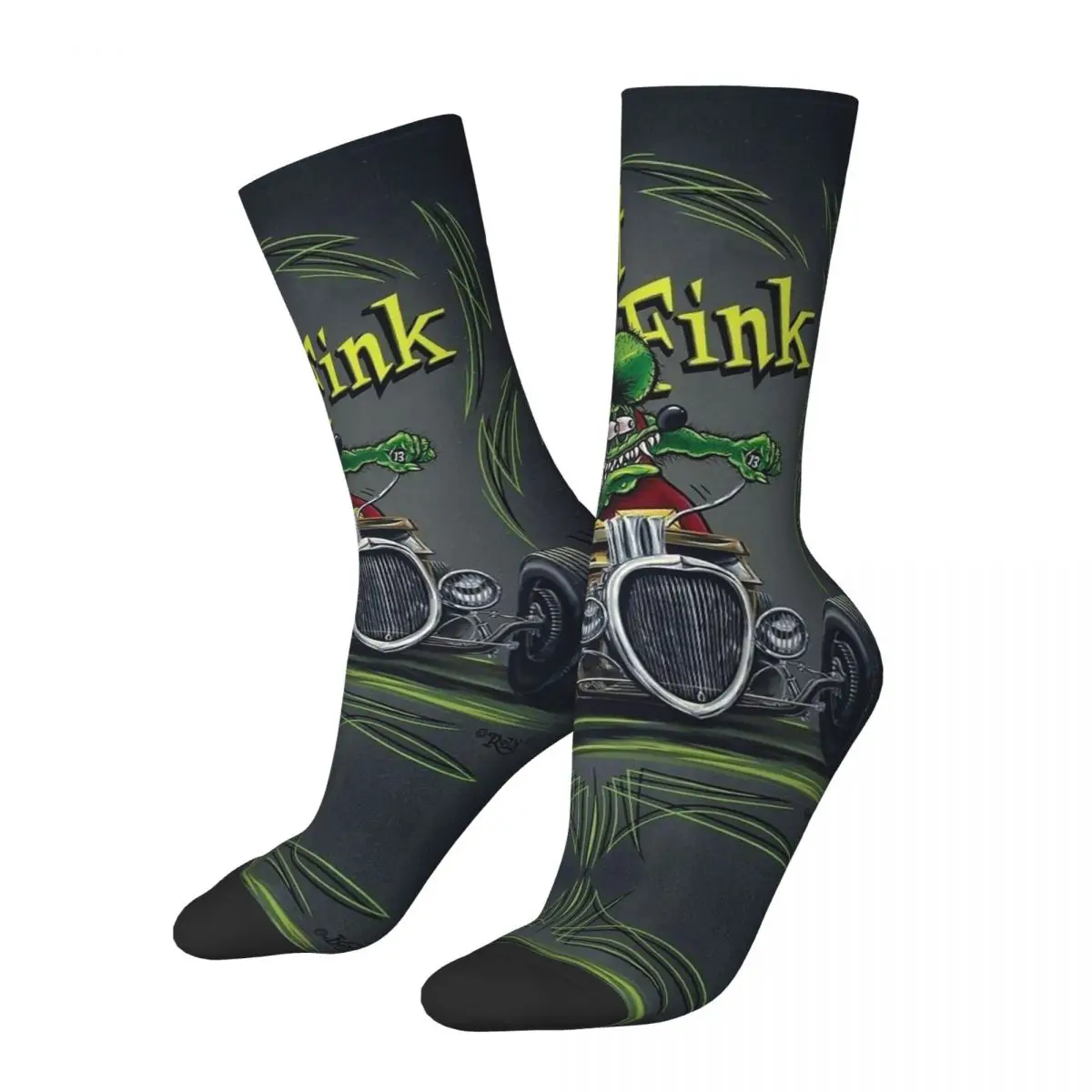 Рисунок 2 - Уютные носки унисекс Harajuku Tales Of The Rat Fink 5