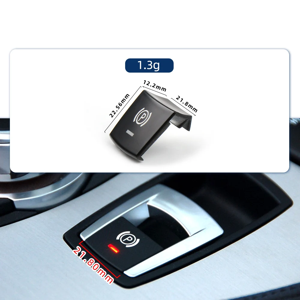 Car Parking Hand Brake Switch P Button Switch Key Cover Handbrake Knob Cap Replacement For BMW Z4 E89 2009-2015 61319184269