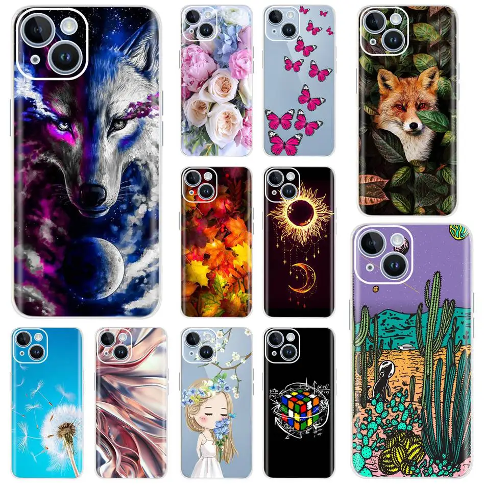 Custodia Per Telefono Con Motivo Alla Moda Per Iphone 14 Iphone14 Plus Custodie In Tpu Trasparente In Silicone Morbido Per Iphone 14 Plus 14 Plus Cove