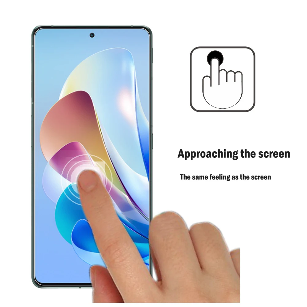 

For Zte Nubia z40s Pro Screen Protector Full Screen Coverage High Quality Transparent Tempered Glass Film 2.5D edge 9H Hardness