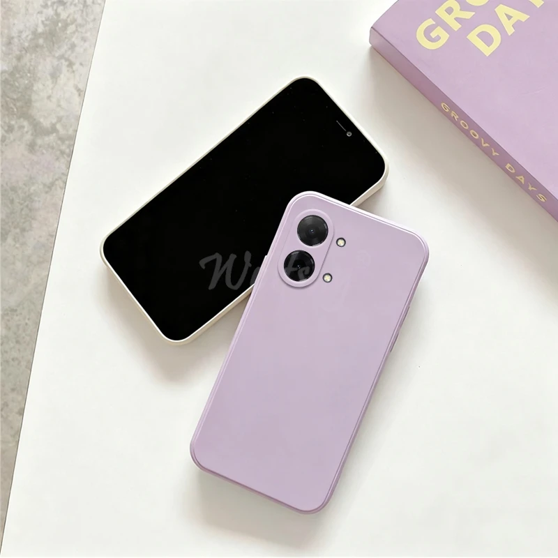 Premium Liquid Silicone Soft Rubber Case - Sleek Protective Cover