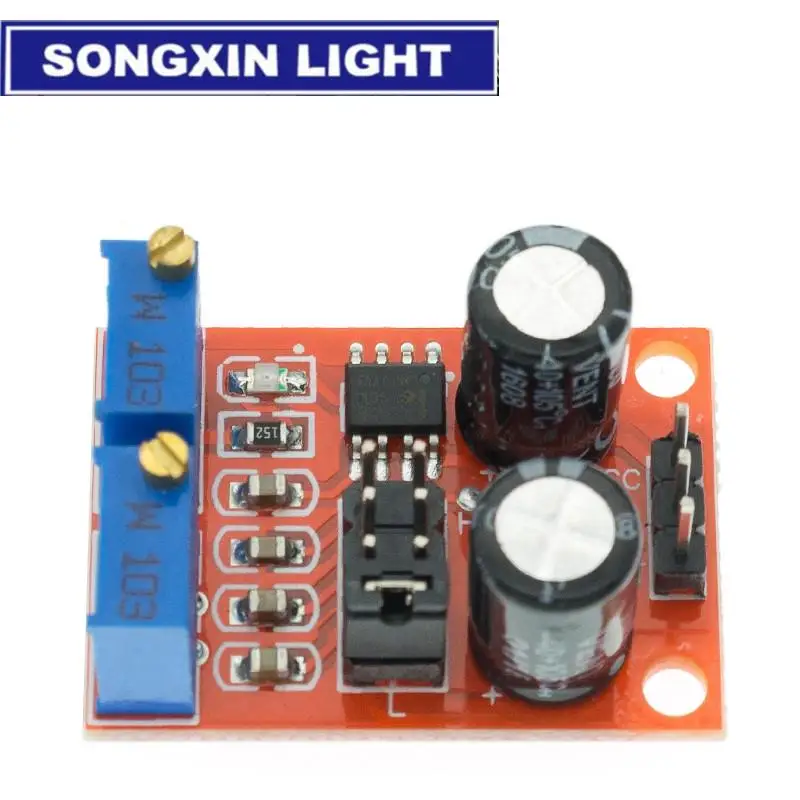 NE555 Pulse Frequency Duty Cycle Adjustable Module Square Wave Signal GeneratorIntegrated