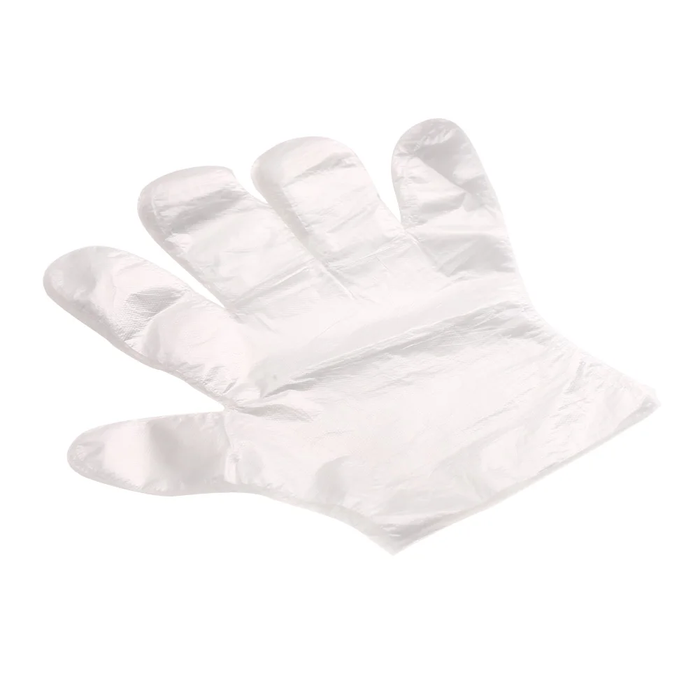 3000-100pcs Disposable Gloves Plastic Vinyl Disposable Gloves Transparent Kitchen Bathroom Cleaning For DIY Cooking Kitchen Accessories