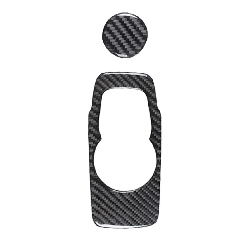 

Interior Center Console Gear Shift Panel Cover Trim Fit for Chrysler 300 2015 2016 2017 2018 2019 2020-2022 Black Carbon Fiber