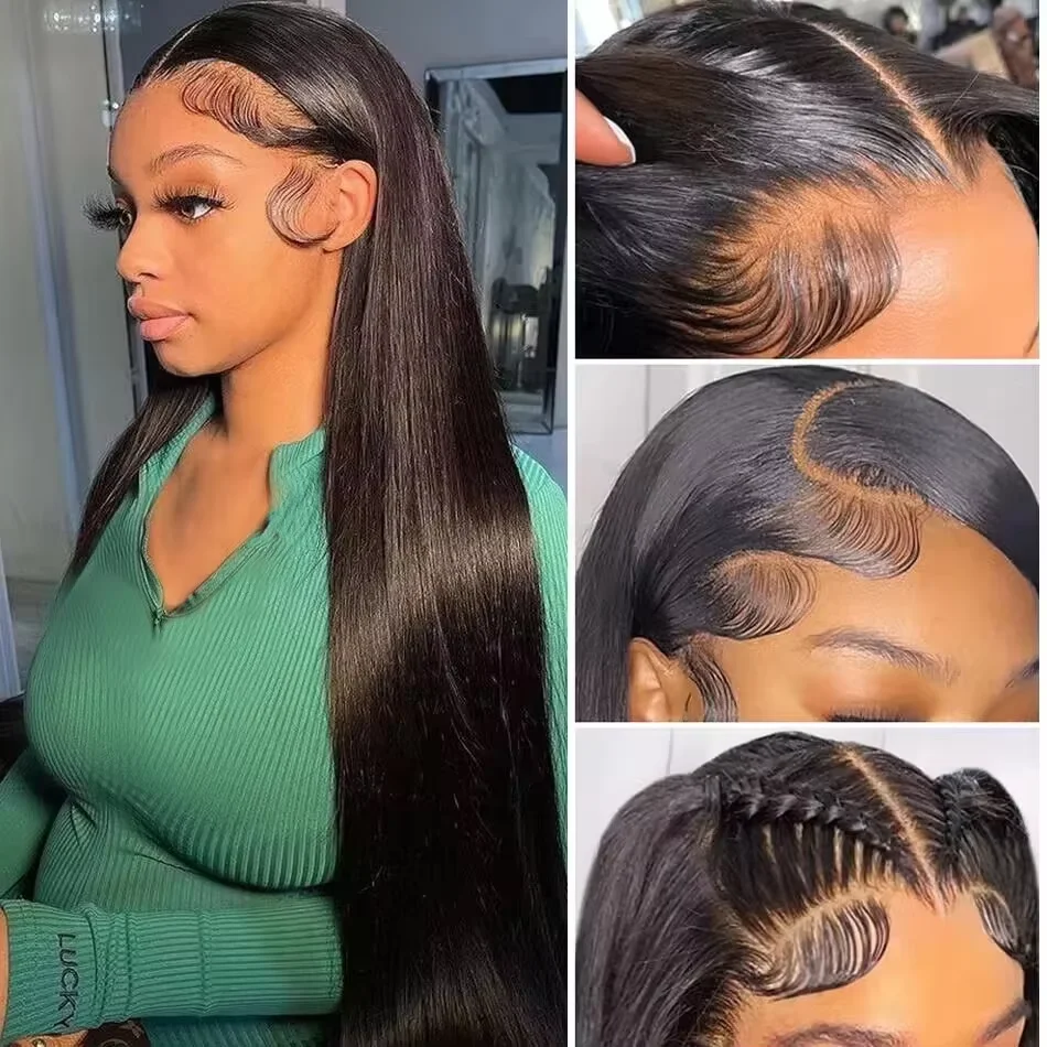 Brazilian Super Double Drawn Bone Straight Hd Lace Wig 13x6 Human Hair Wig Vietnamese Human Hair human hair wig