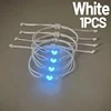 Bracelets lumineux en forme de cœur, cordon ciré tissé à la main, brillant dans le noir, bijoux faits à la main pour amis, cadeau, 1/4 pièces