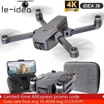 Drone RC GPS TT36 con telecamera 4K 5GHz WIFI FPV Posizionamento del flusso ottico Quadcopter Motore brushless Droni di controllo remoto C0