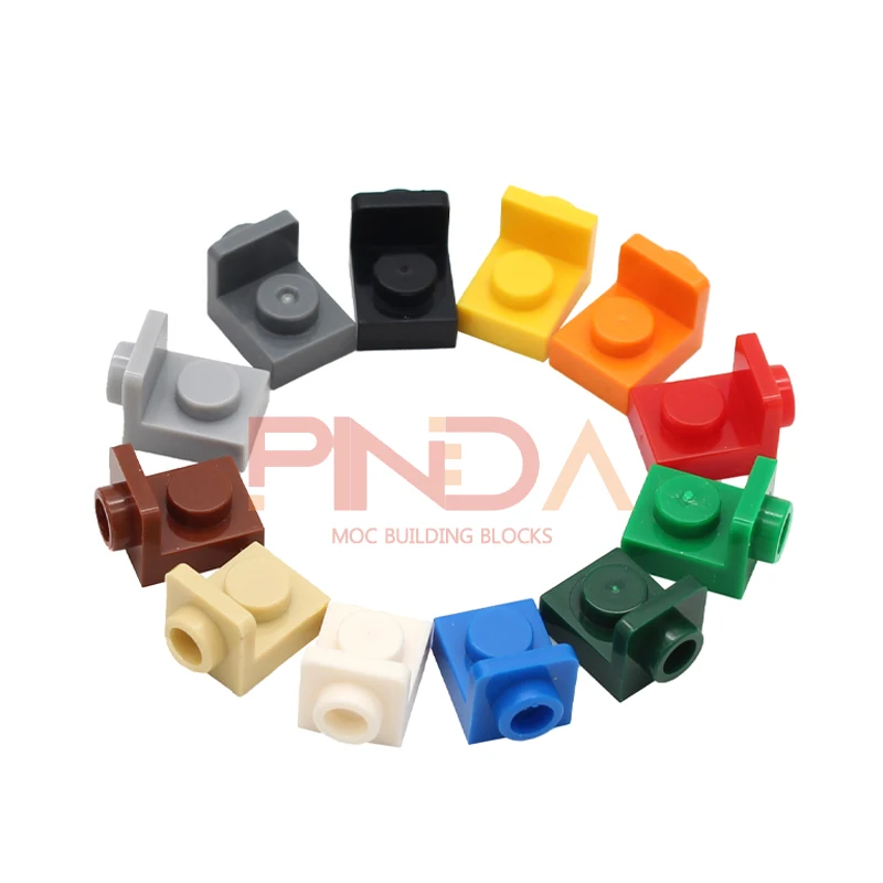 Moc 브래킷 DIY 생성 계몽 조립 빌딩 블록 벽돌 플라스틱 장난감과 호환 가능, 1x1 - 1x1 인버티드 36840