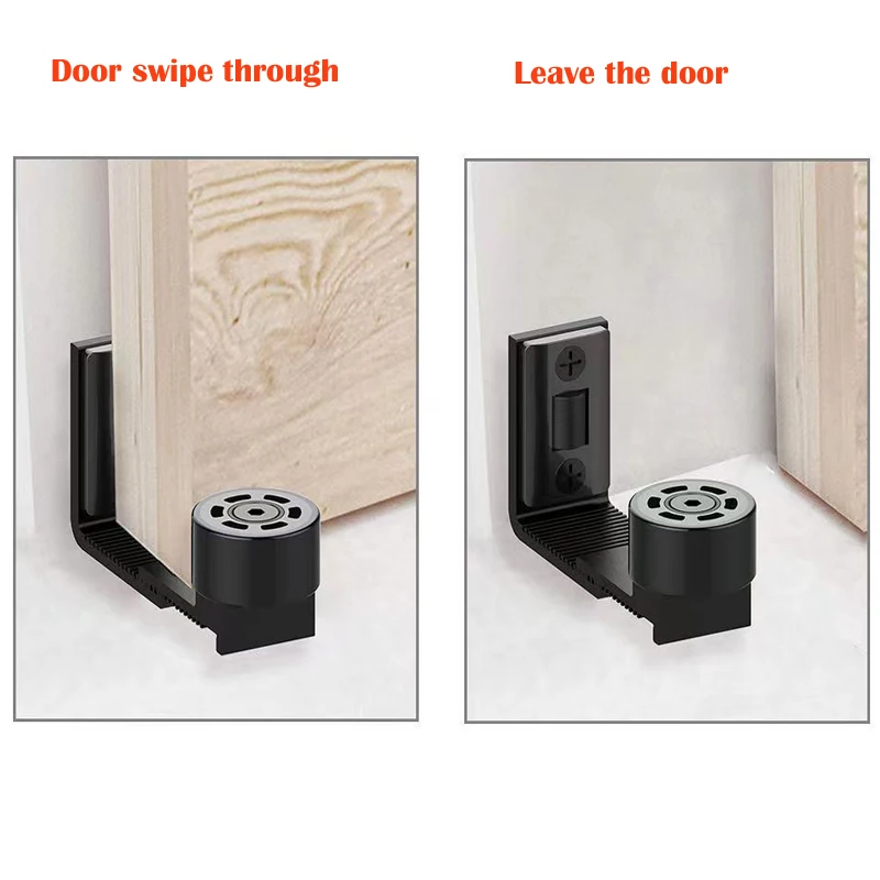Sliding Door Roller Sliding Barn Door Guide CCJH Canggumen Double Pulley Swing Stop Limit Positioner Folding Door Toilet Hanging Rail Pulley Hardware Accessories