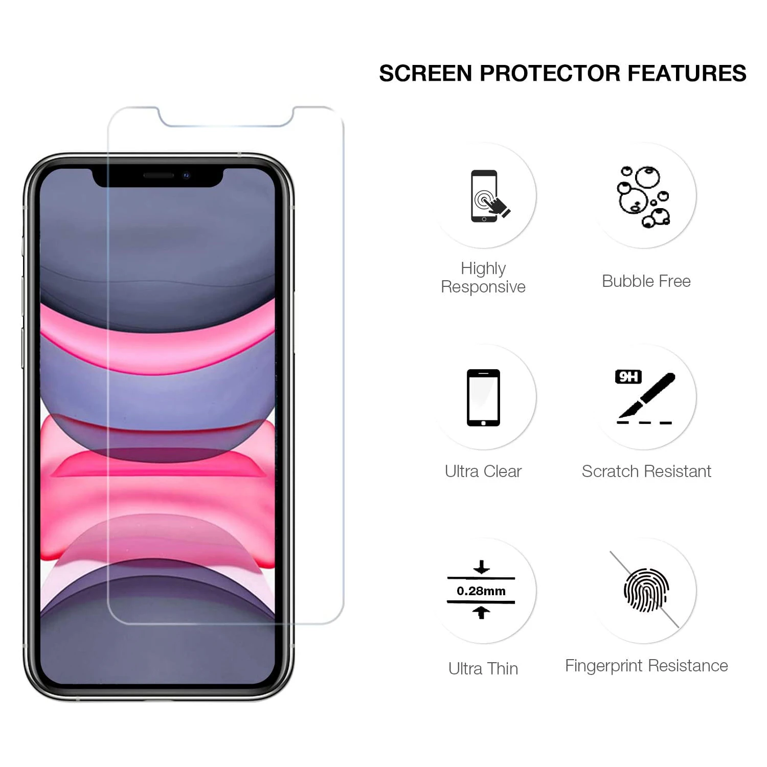 Рисунок 4 - закаленное стекло для iPhone 11