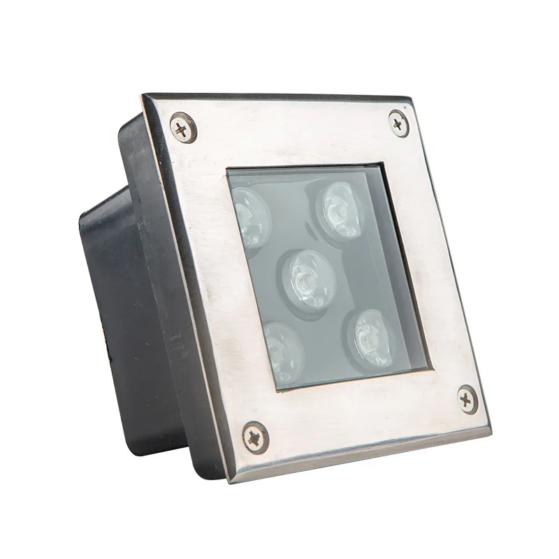 

IP68 5 Вт 6 Вт светодиодный подземный светильник, напольный светильник для сада, дорожек, уличный подземный светильник, подземный светильник для двора, ландшафтный светильник