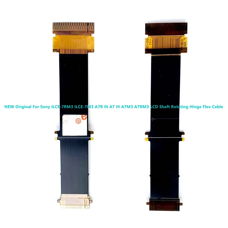 NEW Original For Sony ILCE-7RM3 ILCE-7M3 A7R III A7 III A7M3 A7RM3 LCD Shaft Rotating Hinge Flex Cable new 7m3 lcd screen hinge fpc connection flex cable for sony ilce 7m3 a7iii a7rm3 a7m3 camera replacement unit repair part