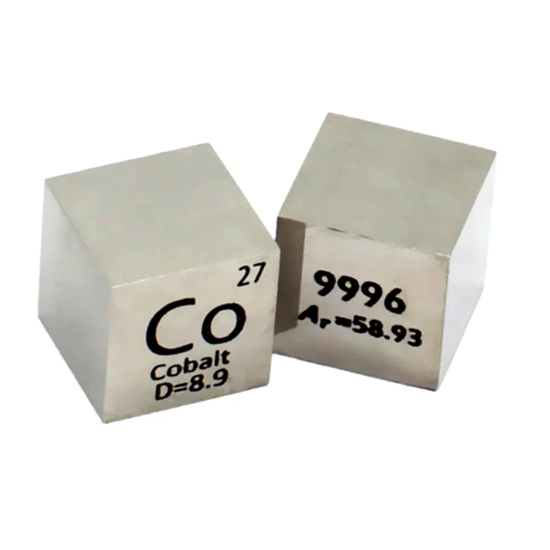 

Hot Sale 1" Element Cube Cobalt 25.4mm Density Cubes High Purity Element Collections (1", Cobalt）