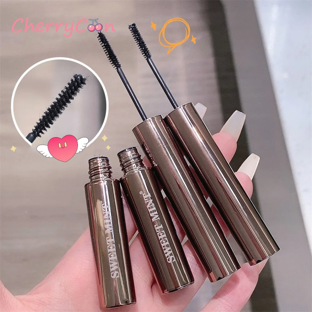3D Silk Fiber Waterproof Mascara Eyelash Extension Black Browm Thick Curling Eye Lash Eyes Makeup Tool Korean Cosmetic