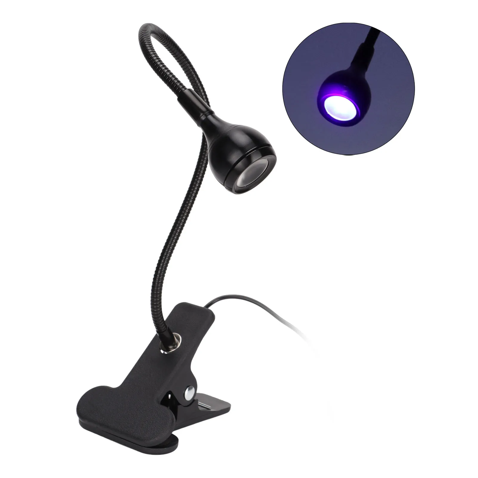 USB 경화 램프 편리하고 환경 친화적인 광범위한 용도의 UV 접착제 램프 휴대폰 수리용 내마모성 ABS