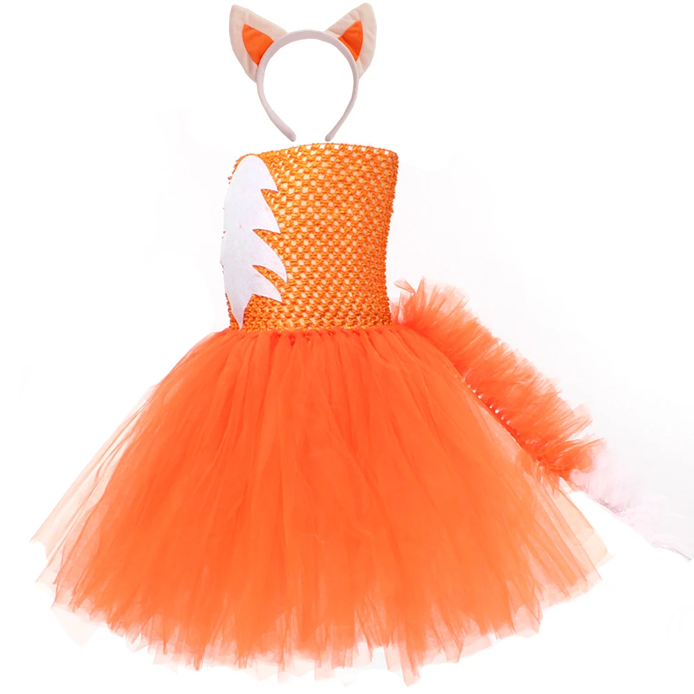 Fox Costume Kids Halloween Fox Dress Costume Girls Girls Halloween Costume Fox Kids
