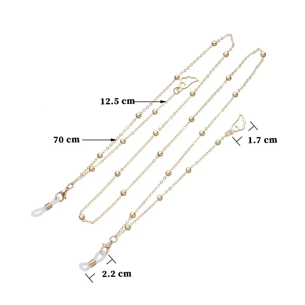 Stylish Outdoor Metal Eyewear Chain Lanyard