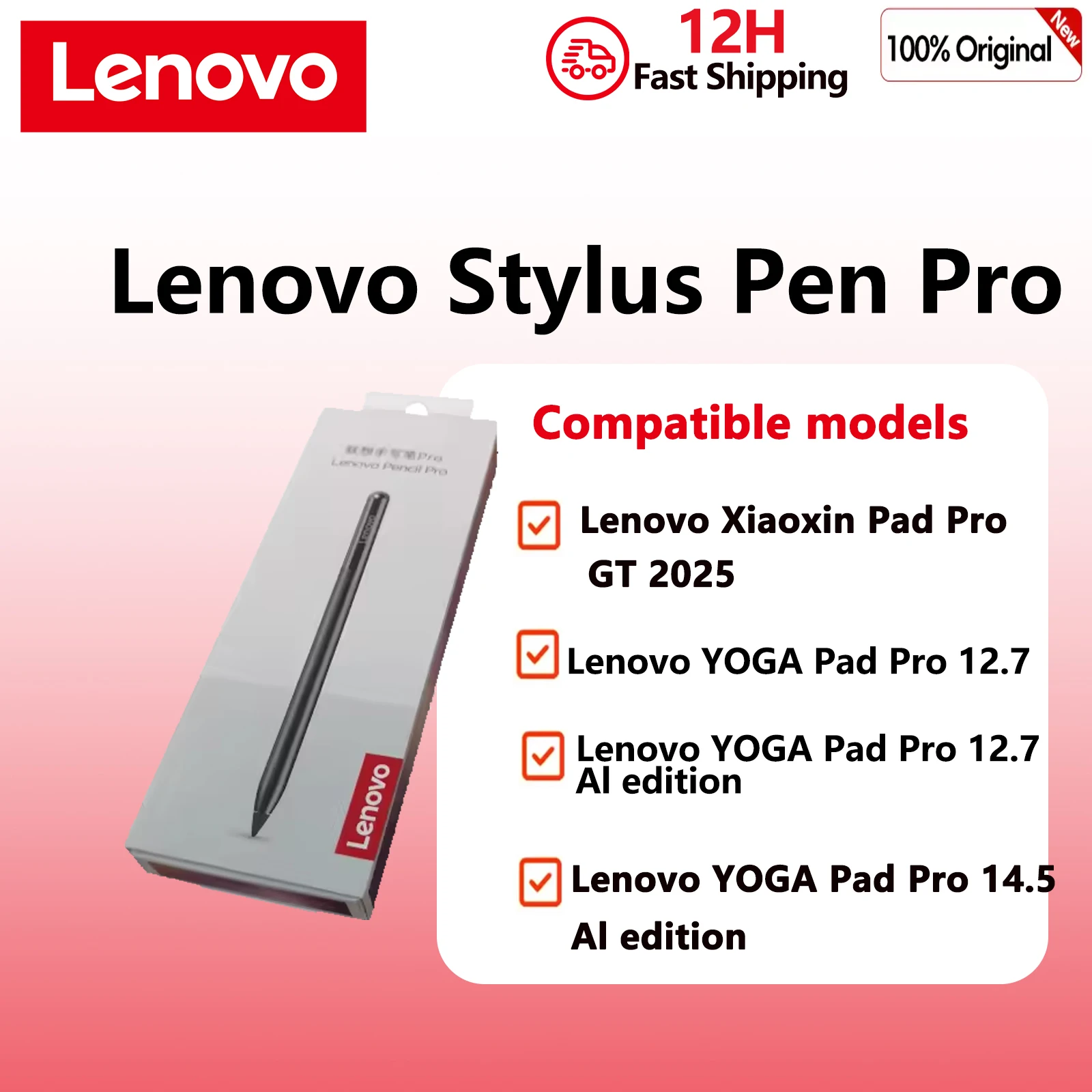 Original Lenovo Stylus Pen Pro Magnetic For Lenovo Xiaoxin Tablet