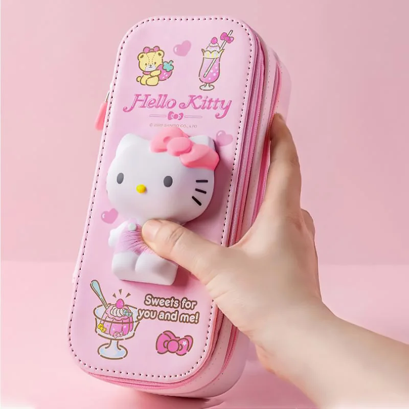 6PC Hello Kitty Girls Kids Stationery Set Pencil Rubber School Kit Gift UK  NEW