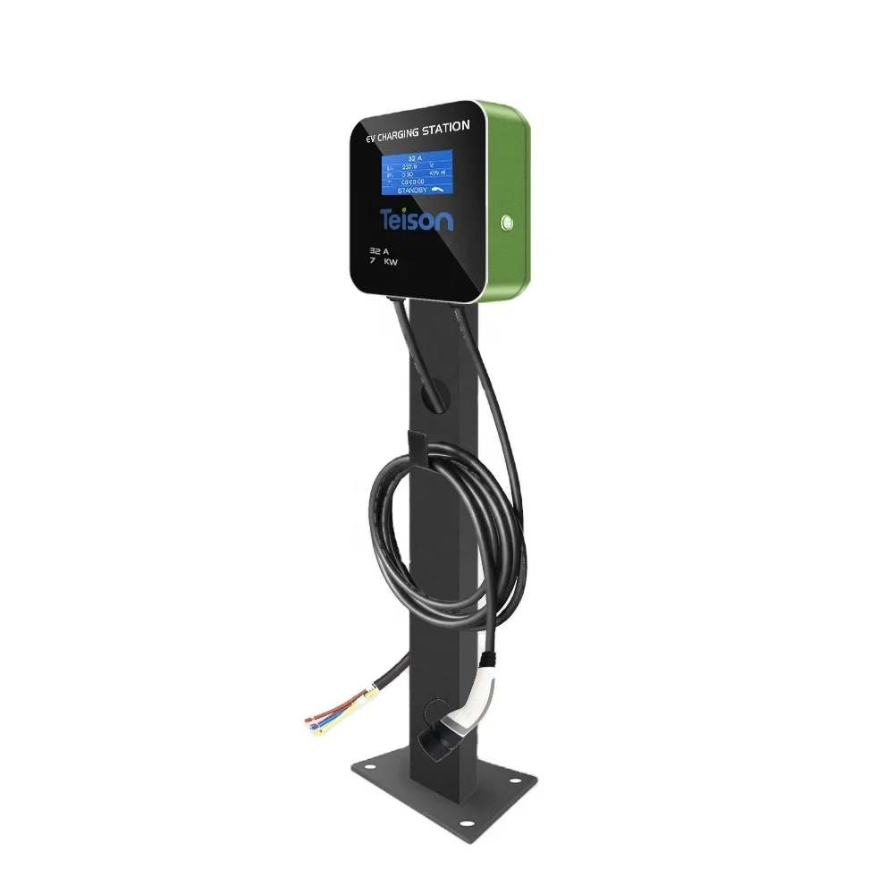 Teison Iec 62196-2 Tipo 2 Spina Ac Wallbox Ev Caricabatterie 7.4Kw Livello 2 Evse Pila Di Ricarica