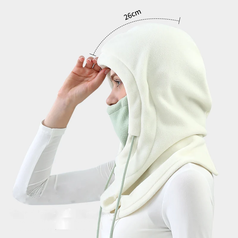New Quality Cycling cap ski winter windproof cap outdoor sports bib cold padded hood mask plush warm hat Bike Bicycle