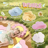 23Pcs Modular Kids Play Couch, Toddler Couch with Convertible and Multifunctional Foam for Inspiring Child Creativity, Kids Cou 4