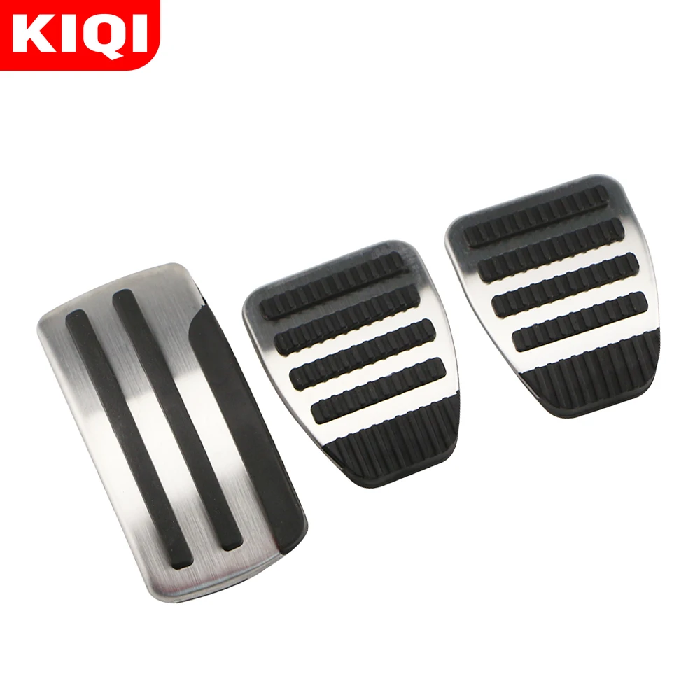 Car Gas Brake Pedals Pedal Cover for Nissan X-trail T31 2010-2013 Qashqai J10 2012-2015 Teana 2010-Stainless Steel,car accessories,car pedals,pedal cover,stainless steel pedal cover