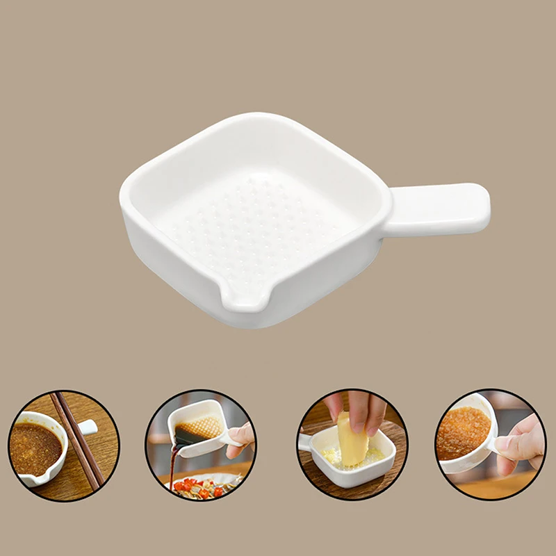 Seasoning Dish Plastic Soy Sauce Dish Dip Vinegar Plate Plate Hot Pot Dipping Sauce Seasoning Bowl Bone Spitting