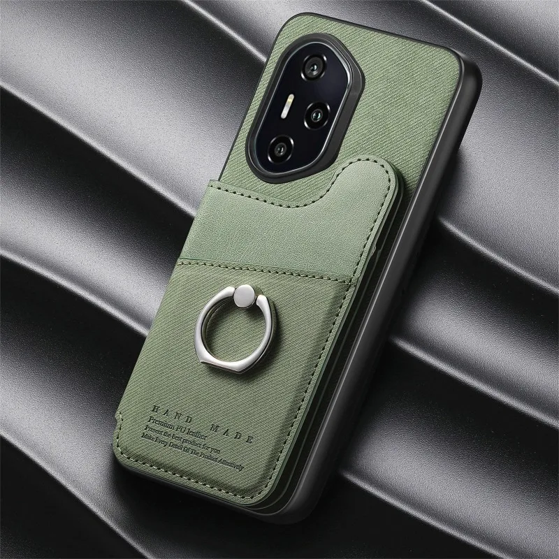 Luxury Leather Card Case with RFID Protection