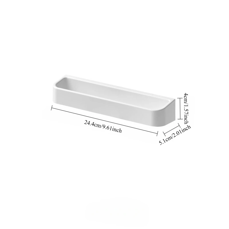 Wall Mount Slipper Holder No Punching Towel Storage Rack for Bathroom Toilet Multifunctional Kitchen Drain Rack. 5