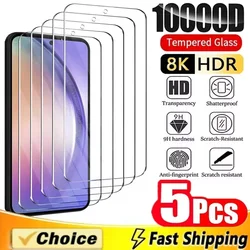 Premium Tempered Glass Screen Protector - Durable and Crystal Clear Protection - 5 piece