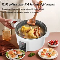 Cuiseur électrique antiadhésif 220V, 3,5 l, cuiseur électrique multifonction, Pot de riz intelligent pour la maison 1
