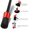 5Pcs Car Cleaning Brush Kit Auto Detail Brushes Dust Brushes for Car Interior Detailing Brush Set Wheel Rims Clean Brush Tools 4