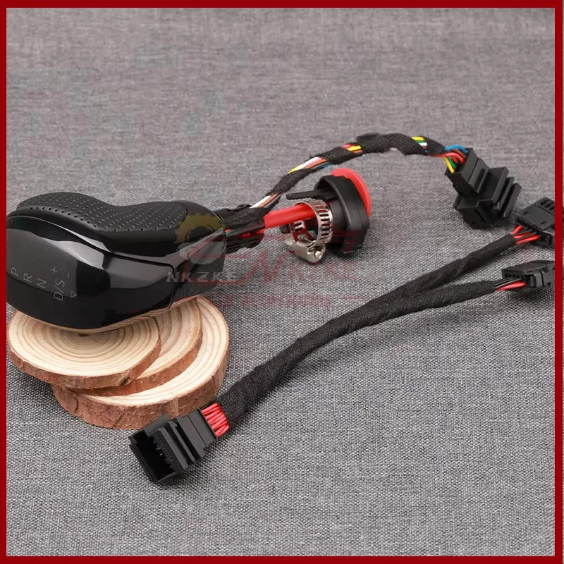 폭스바겐 골프 MK6 MK7, 파사트 B7 B8용 DSG 순정 새 LED 전자식 변속 노브를 다양한 색상으로 맞춤 제작합니다.