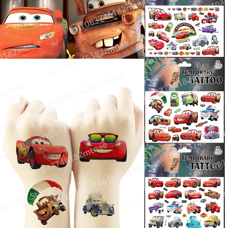 

Детские Мультяшные наклейки с машинками, переводные наклейки с водой, стикеры для детей, модные Стикеры, товары для косплея, игрушки