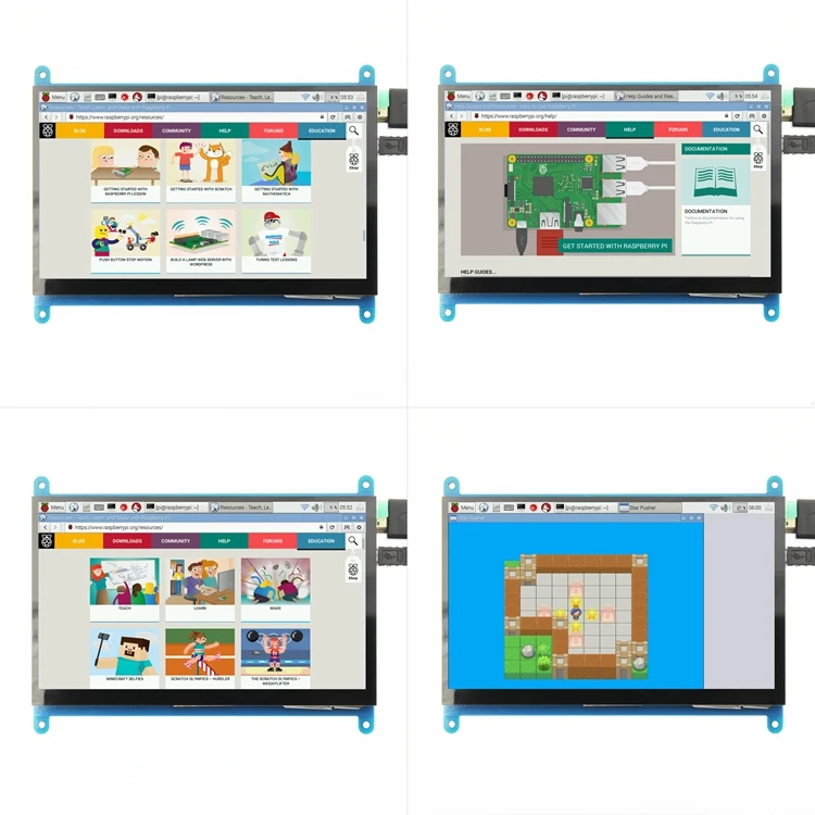   3 B ġ ũ LCD ÷, IPS  ġ ũ, DIY , HD ÷, 7 ġ, 1024x600, 7.0 ġ