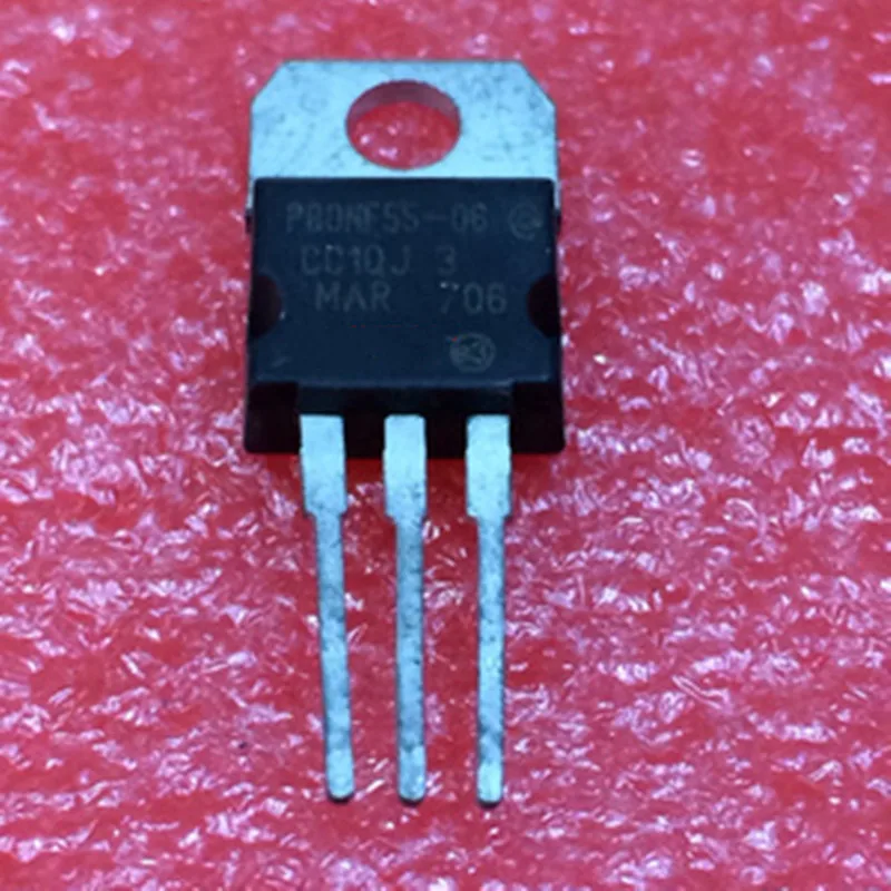 10 шт./лот оригинальные подержанные товары P80NF55-08 MOSFET STP80NF55-06 55V 80A TO220AB |