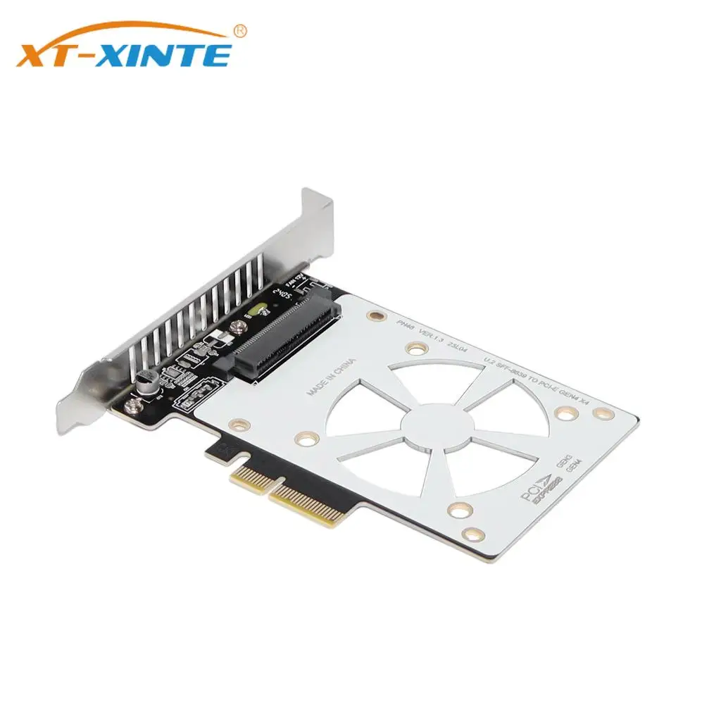 Scheda Adattatore Di Espansione U.2 Ssd Sff-8639 A Pci-E X4 Per Scheda Riser Ssd Nvme Pci Express X4 X8 X16 Gen4 64Gpbs Per Pc Desktop