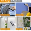 2Pcs Car Vinyl Wrap Felt Squeegee with Replaceable Felts Film Stickers Decals Wallpaper Applicator Scraper Window Tinting Tool 6