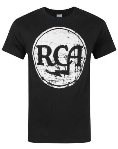 

Черная Мужская футболка с коротким рукавом RCA