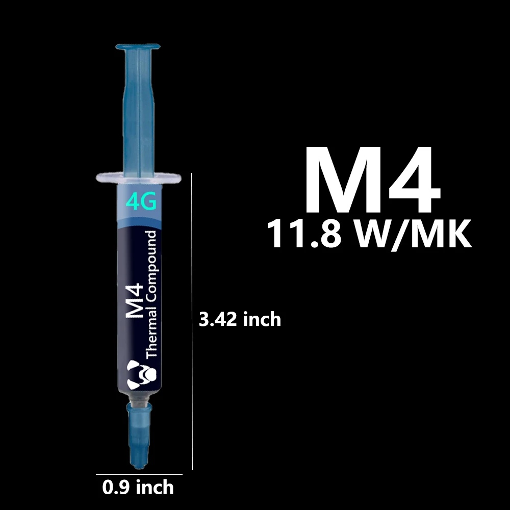 Pâte thermique de haute performance pour processeur Intel, 11.8W/mk, pour PC, CPU, GPU, PS4, ordinateur, refroidissement 5G