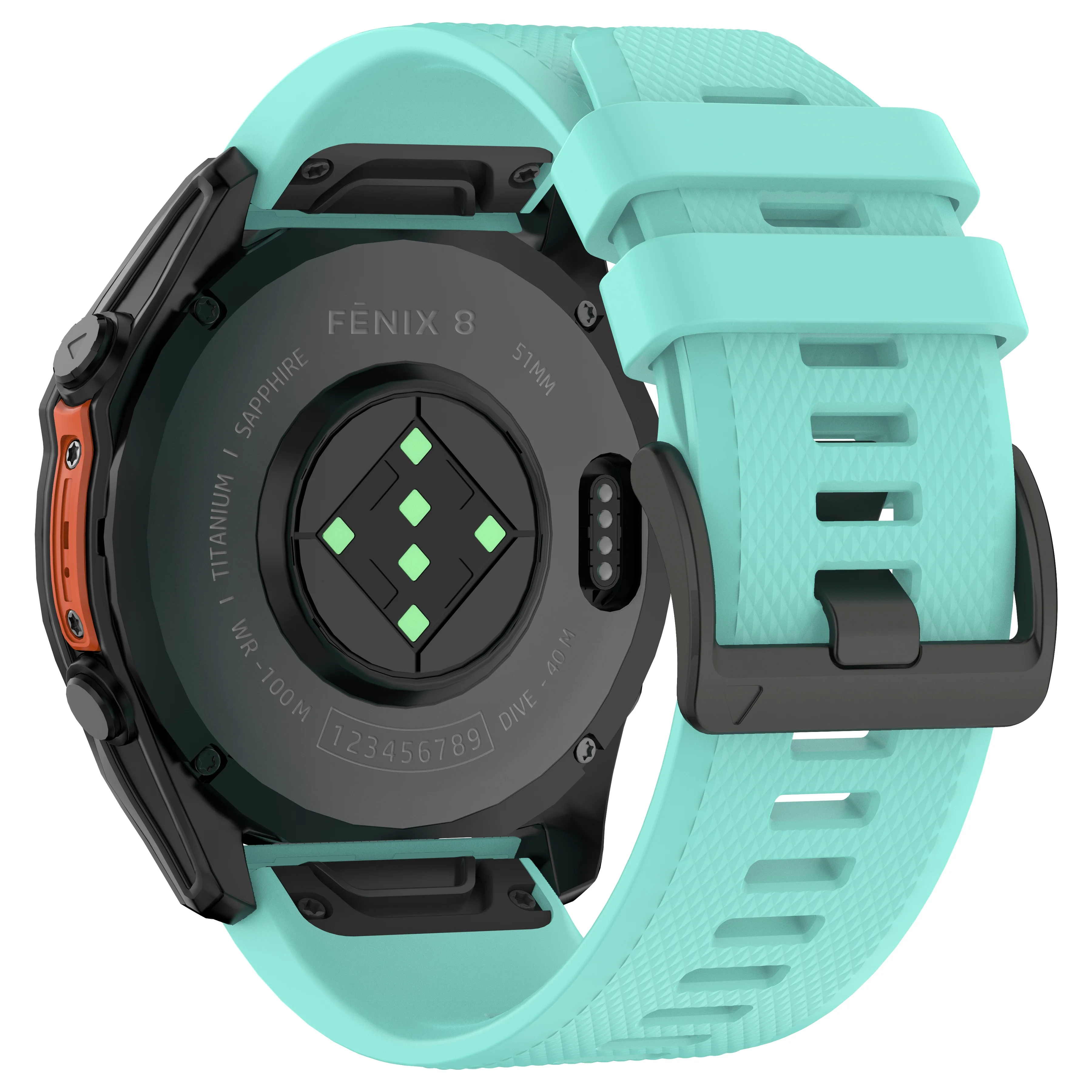 Premium Silicone QuickFit Strap - Durable and Versatile Watch Band Replacement