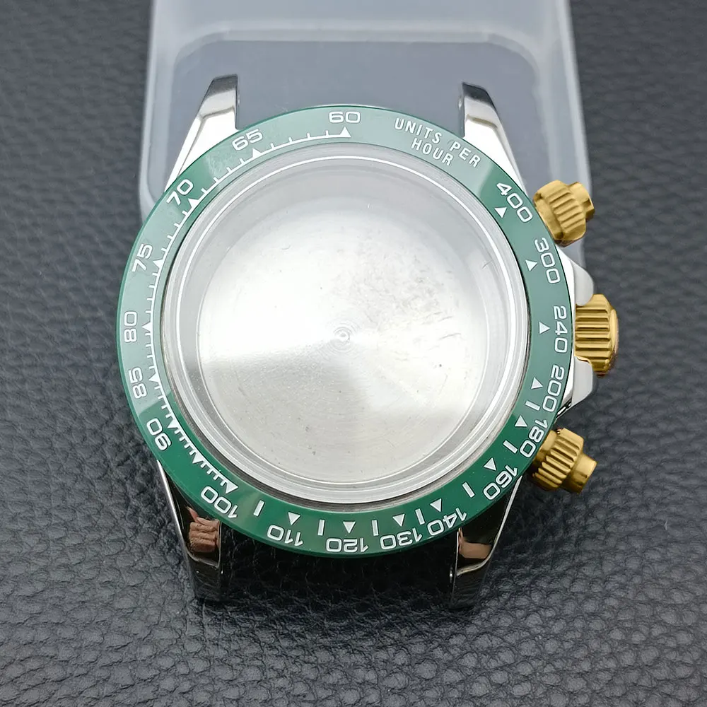 Elegant 39.3mm Silvery/Gold Men's Watch with Steel Case and 20mm Strap Box