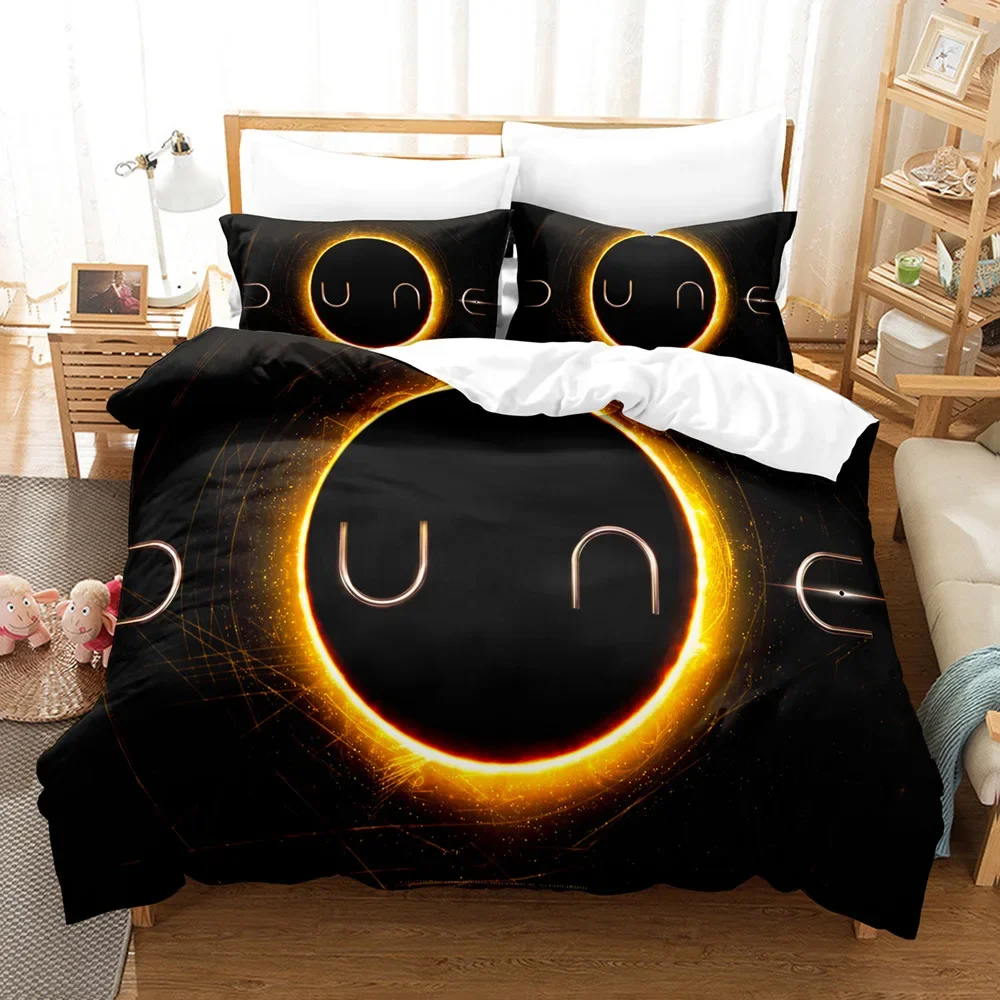 Dune Bedding Set Single Twin Full Queen King Size Desert Bed Set Aldult Kid Bedroom Duvet cover Sets 3D Print 014