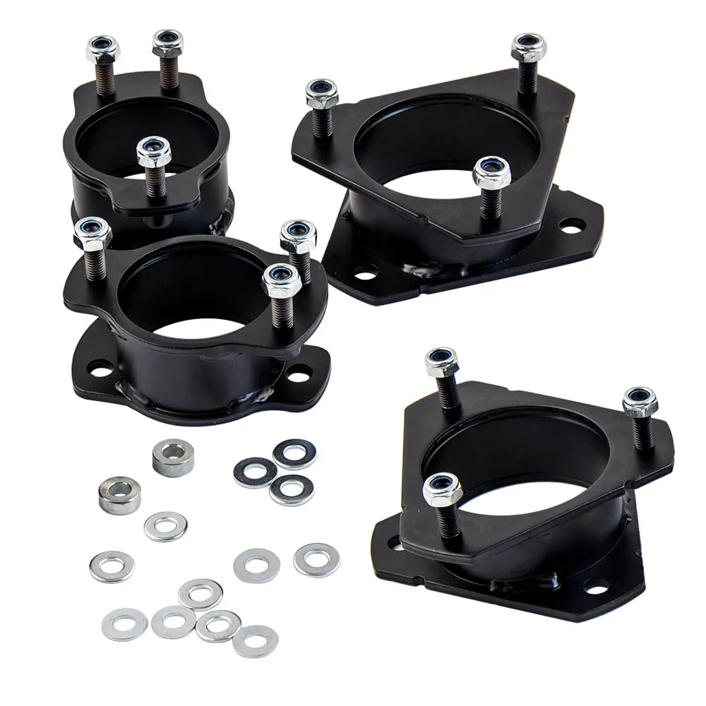 

2 Front Carbon Steel Strut Spacers+ 2 Rear Spring Spacers For Ford Explorer 2006