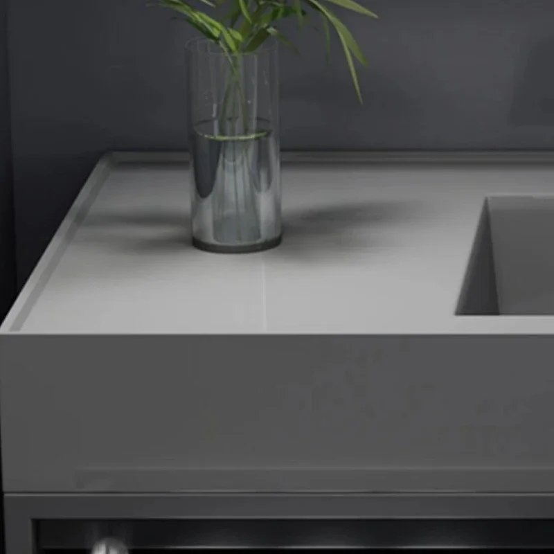 Storage Locker Bathroom Cabinet Furniture Modern Shelve Hanging Home Improvement Complete Washbasin Hovedskapet Bathroom Vanity